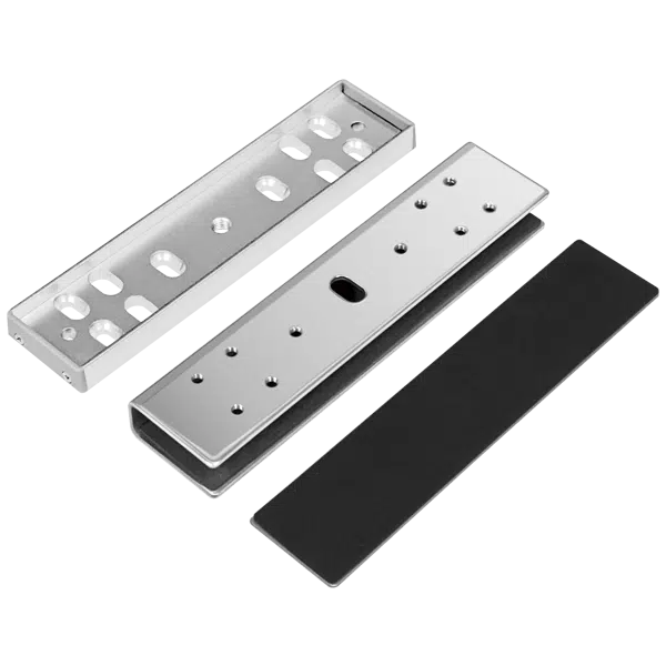 Glass Door U-Bracket for 600-lb Series Electromagnetic Locks