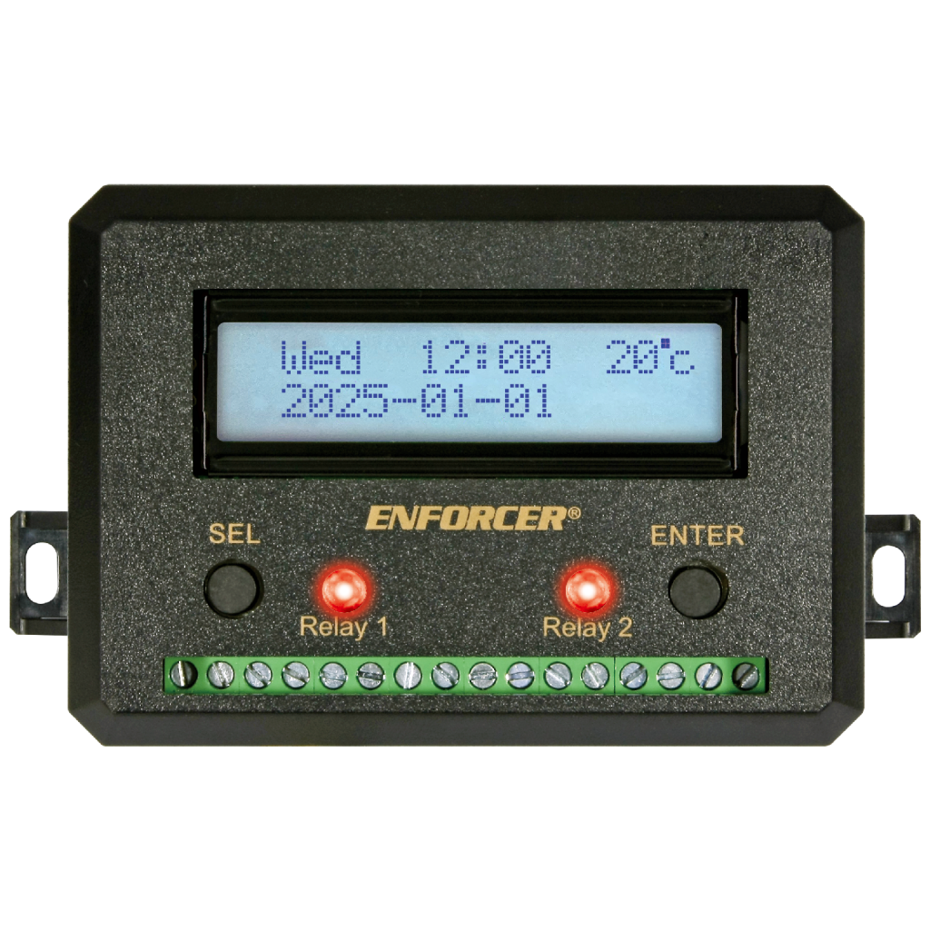 365-Day Annual Timer with Two Relay Outputs