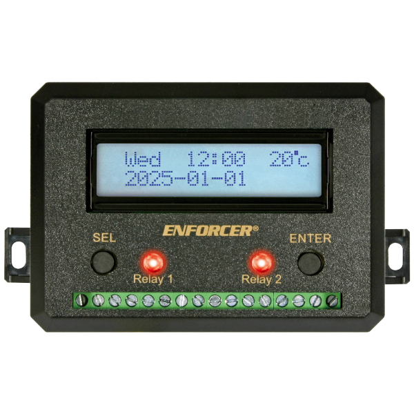365-Day Annual Timer with Two Relay Outputs
