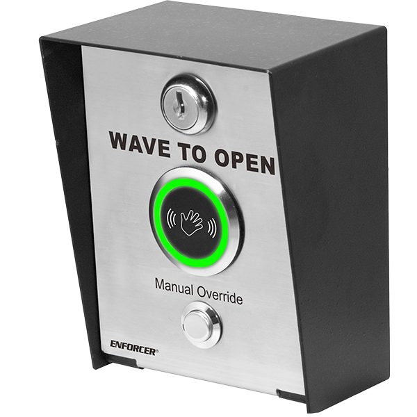 Post-Mount Wave-to-Open Sensor with Access Box - SECO-LARM