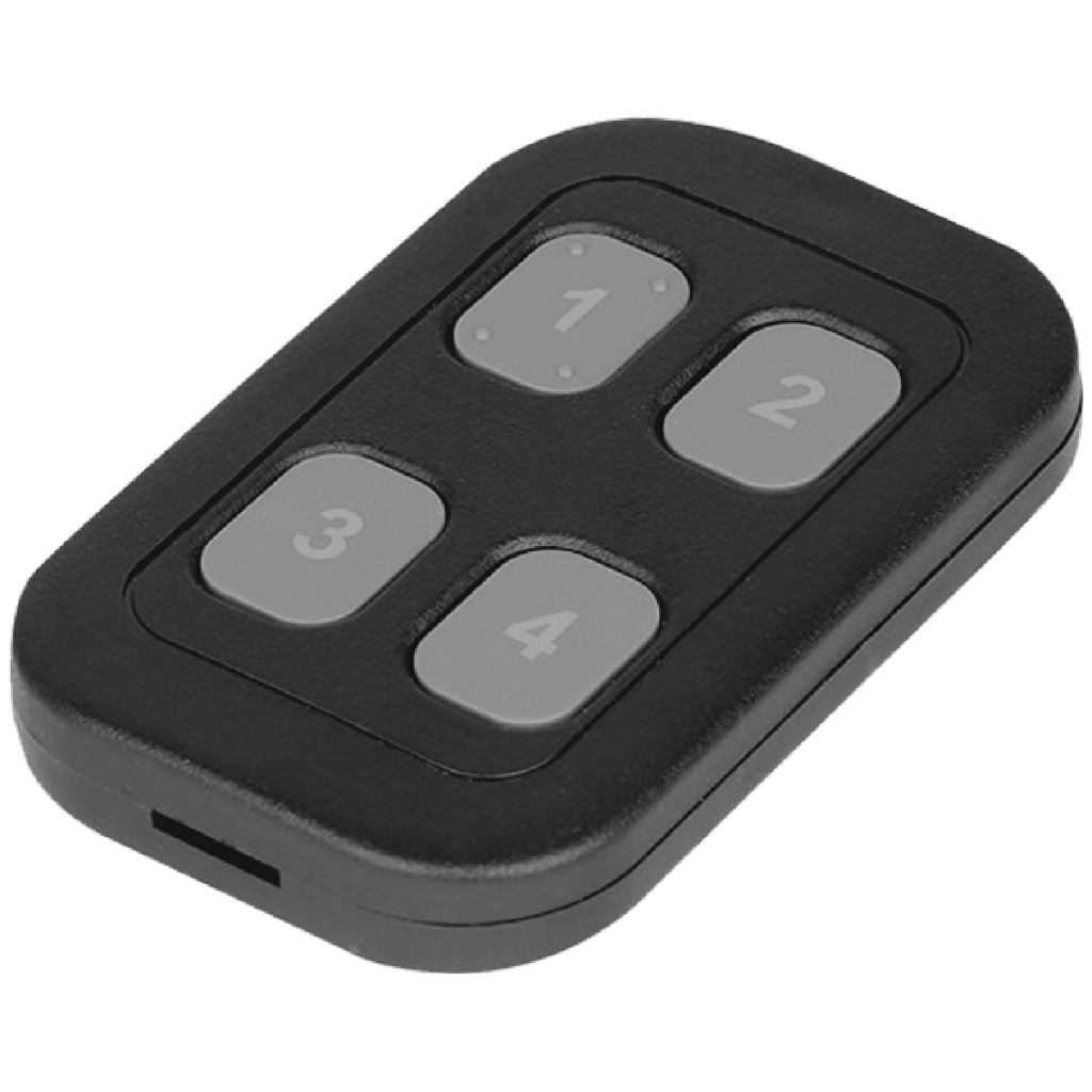 4-Button, 15-Channel Handheld RF Transmitter (Discontinued)