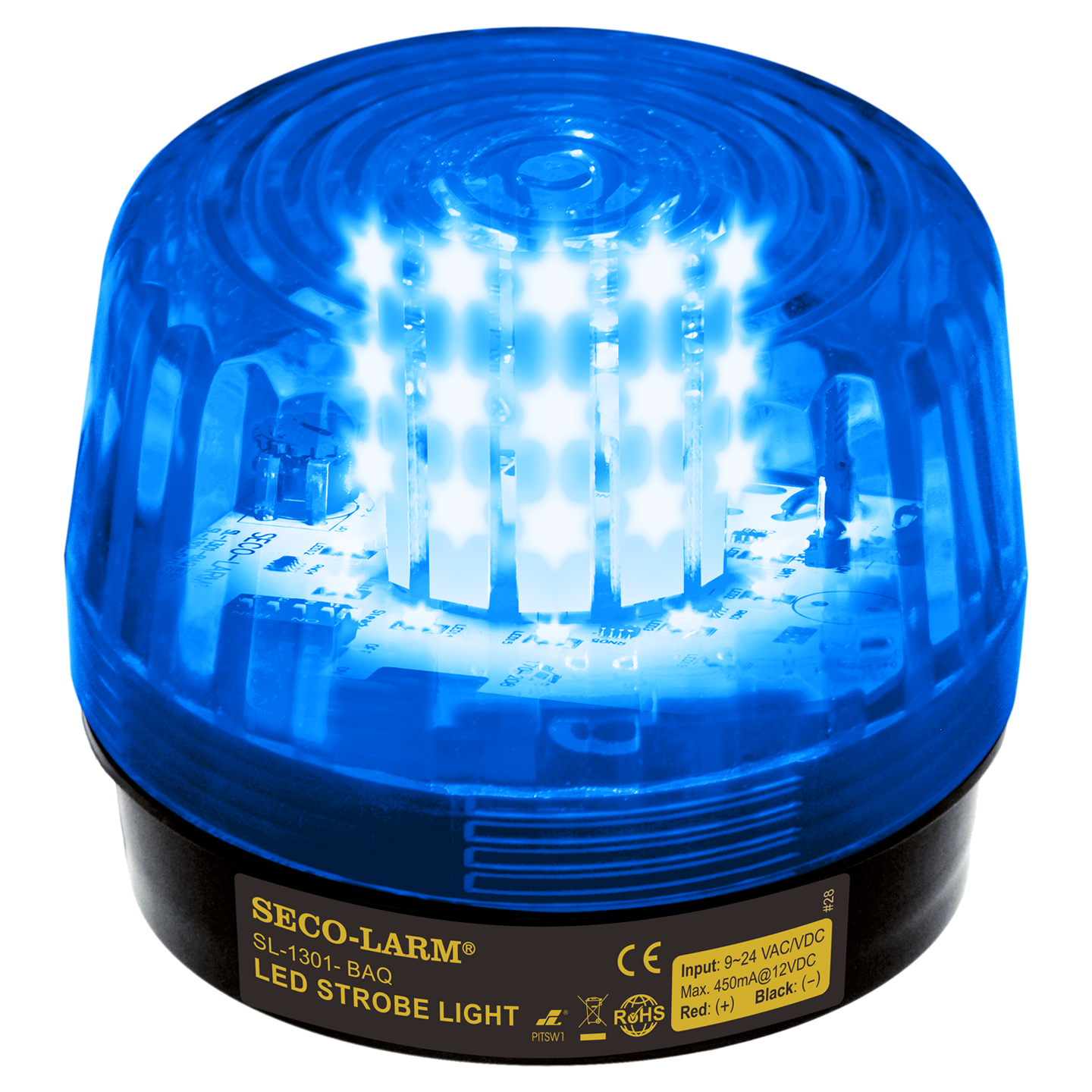 LED Strobe Light - 26 LEDs, Adjustable Flash Speeds & Patterns