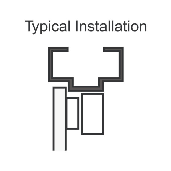 L-Bracket for 600-lb Series Electromagnetic Locks - Image 3