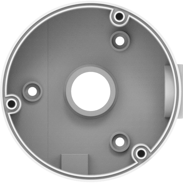 Junction Box Bracket for Mini Vandal Dome Camera – White - Image 2