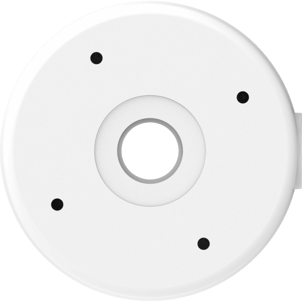 Junction Box Bracket for Large Turret Cameras – White - Image 3