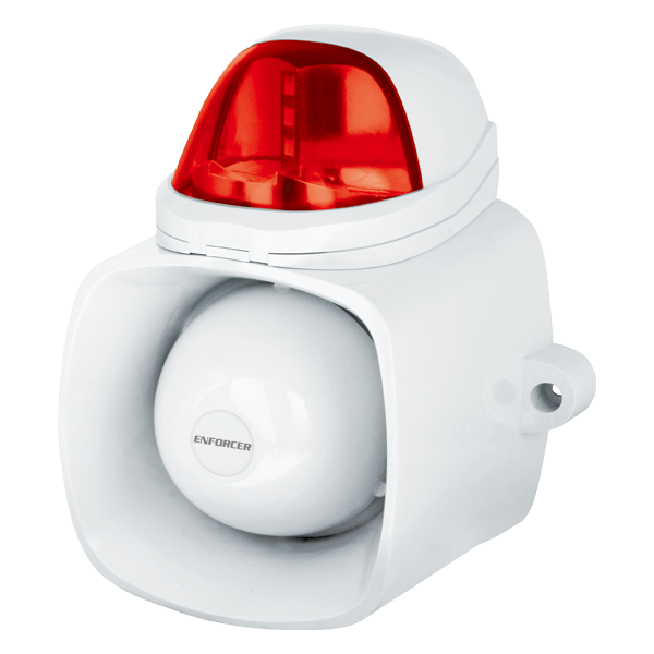 Self-Contained Siren/Strobe - Red - SECO-LARM USA Inc