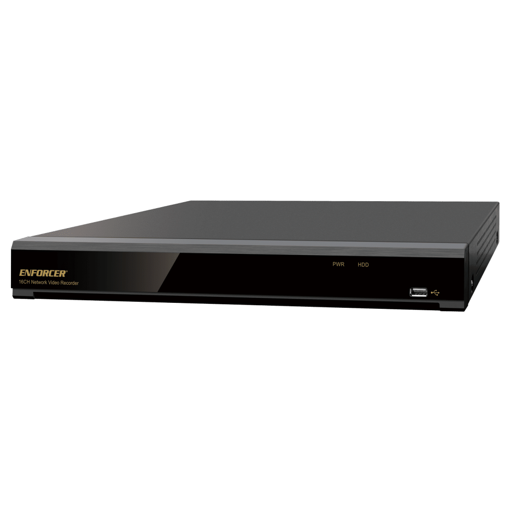 Grabador de vídeo en red 4K - 16 canales, 4 TB HDD