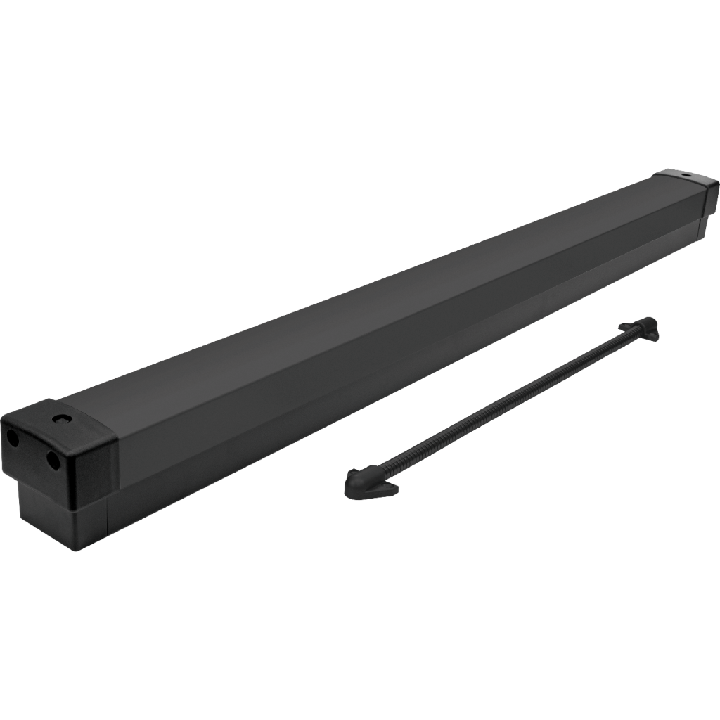 Push-to-Exit Bar, Black