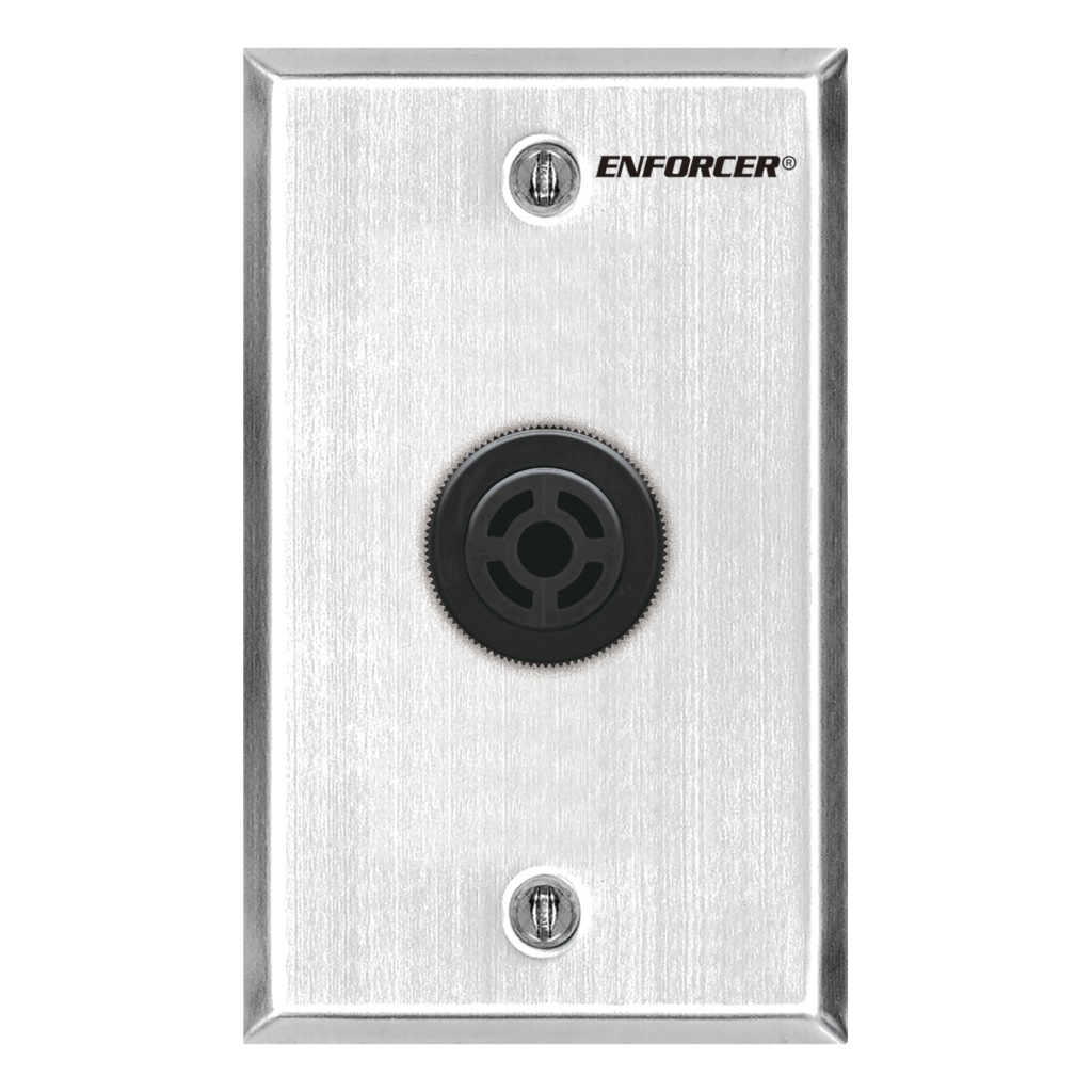 Miniature Electronic Buzzer Plate – Single-gang