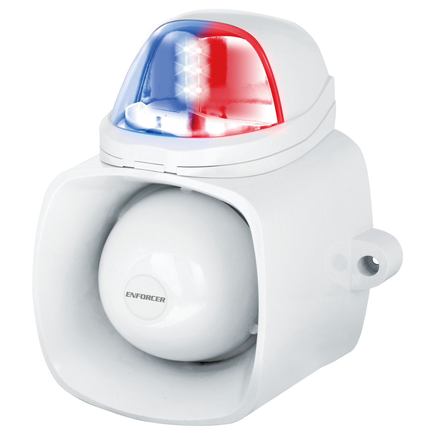 Active Deterrent Siren/Strobe with Broadcast