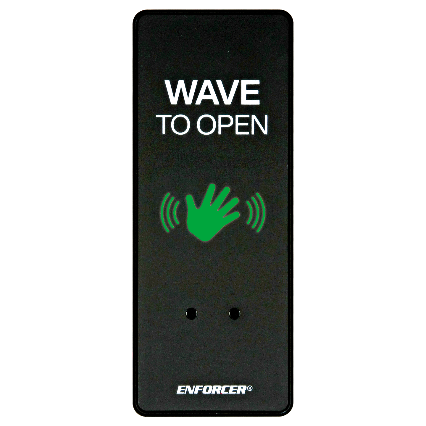 Outdoor Wave-To-Open Sensor – Slimline – Black - Image 2