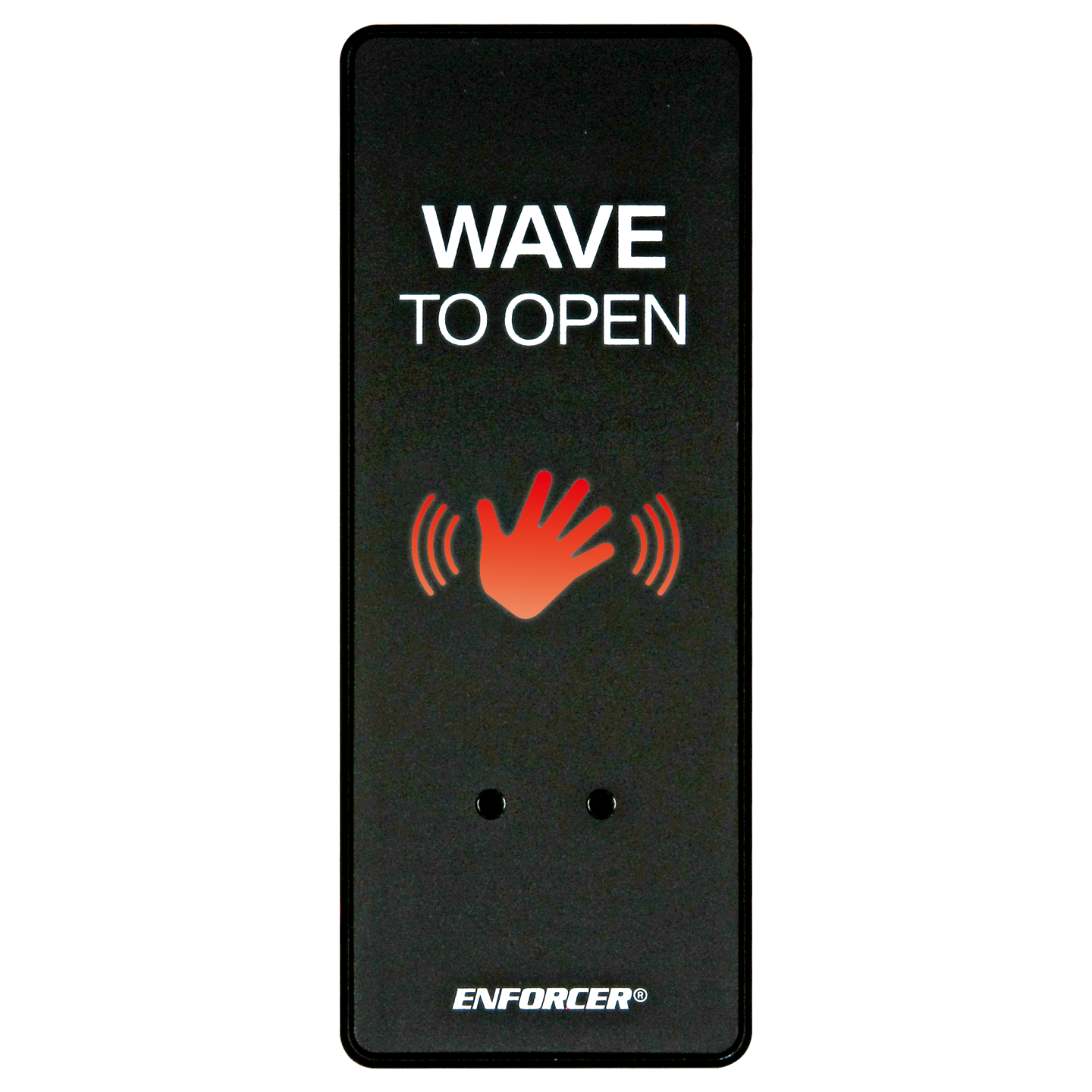 Outdoor Wave-To-Open Sensor – Slimline – Black